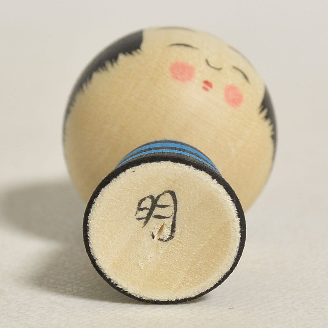 小鬼ちゃんこけし 約1.5寸 約4.5cm 鈴木明 工人（作並系）#2448