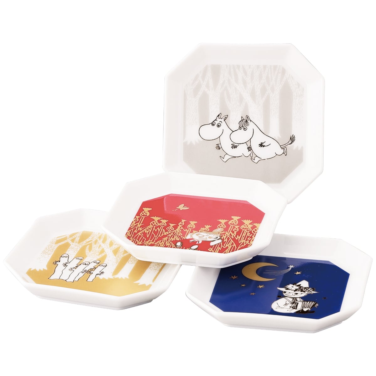 ムーミン 食器 11点セット 新品 ムーミン】11角皿セット【MM9700】MM9700-127 | yamaka official shop