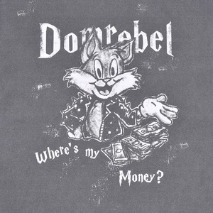 【DOMREBEL】COLLECT - T-SHIRT FADED BLACK