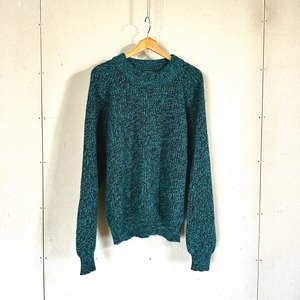 Townslen - Bicolor Mix Knit Sweater（90’s）