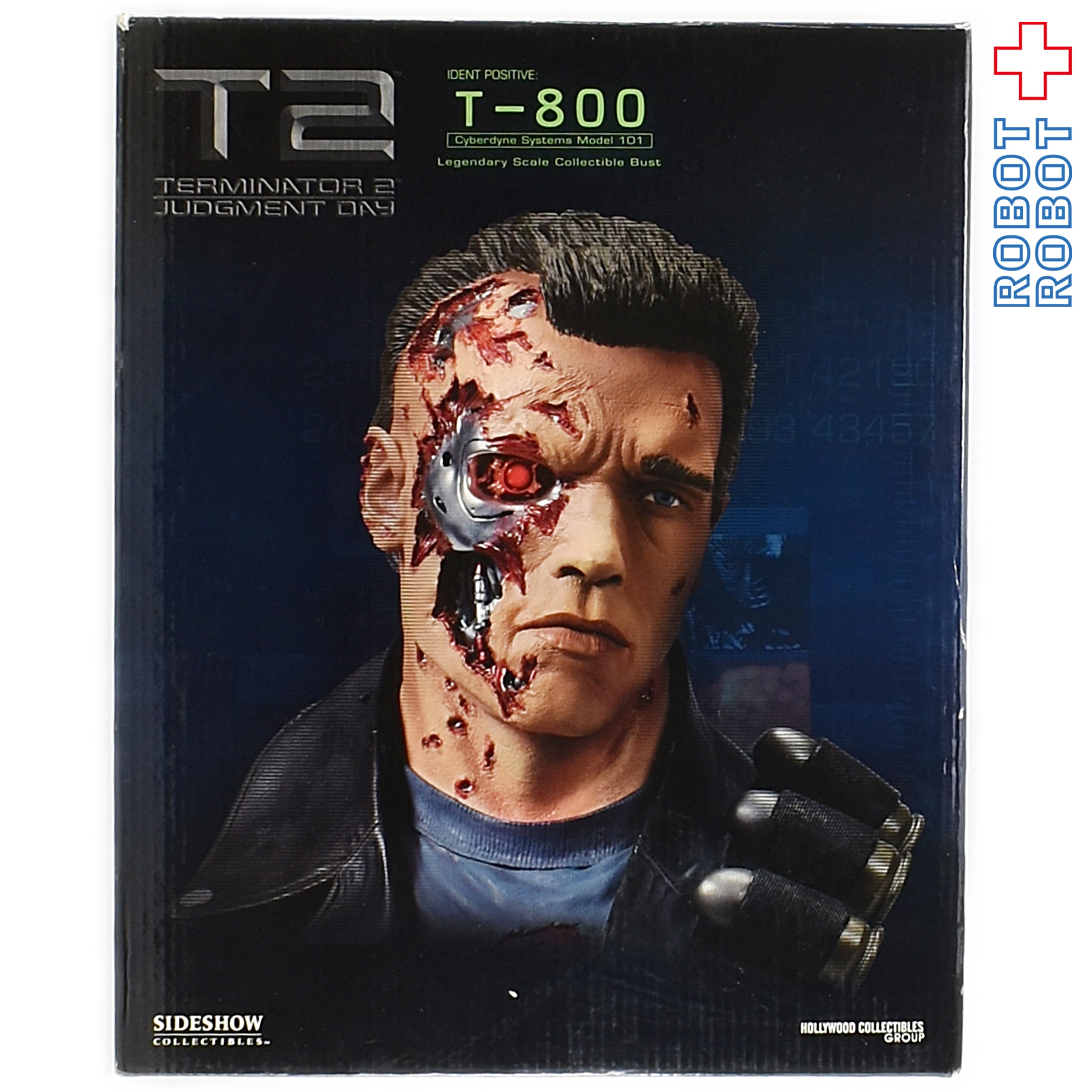 サイドショウ T2 T-800 レジェンダリースケール スタチュー 