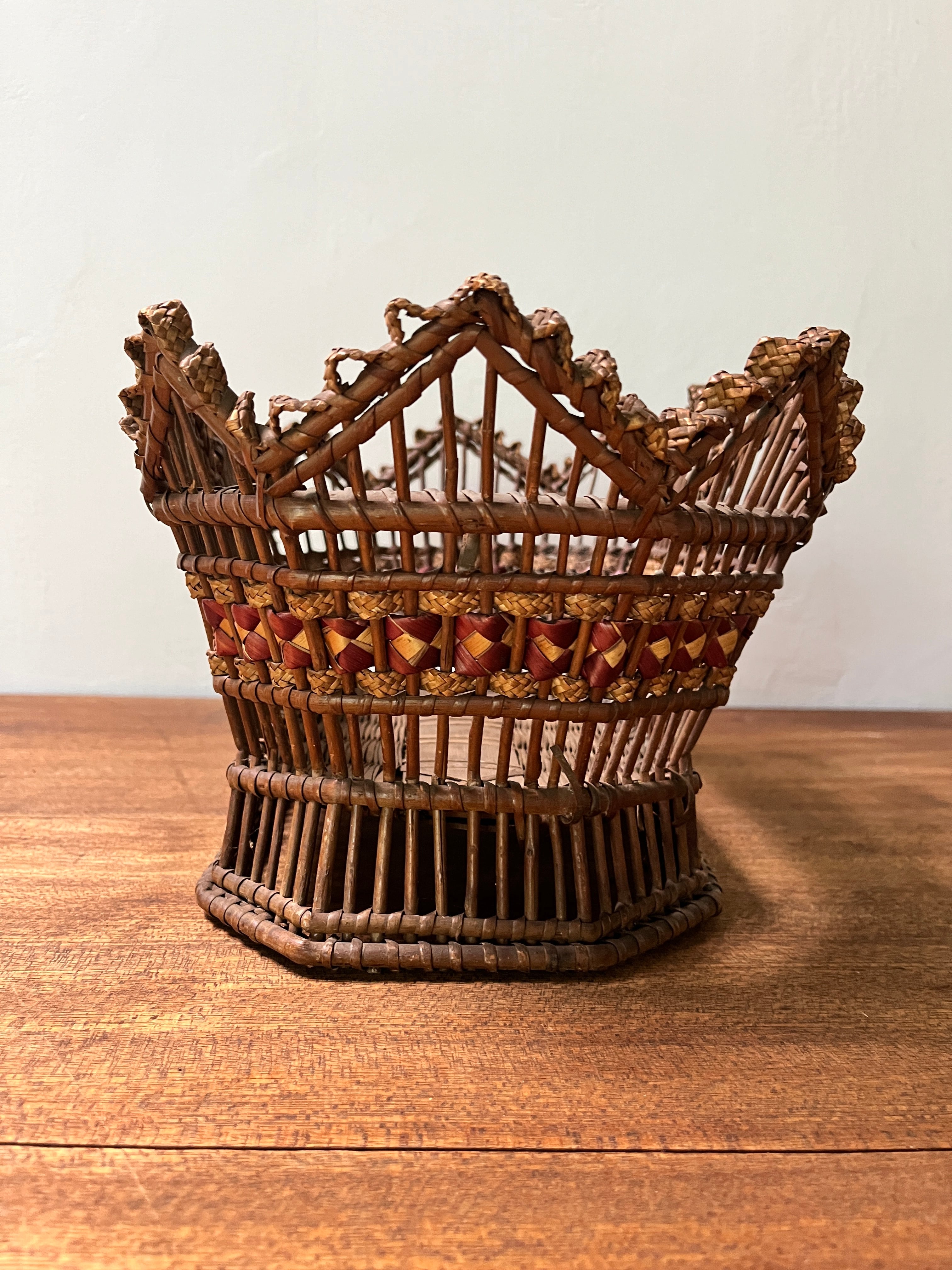 Basket Vintage France＜バスケット・フランスヴィンテージ・クラウン