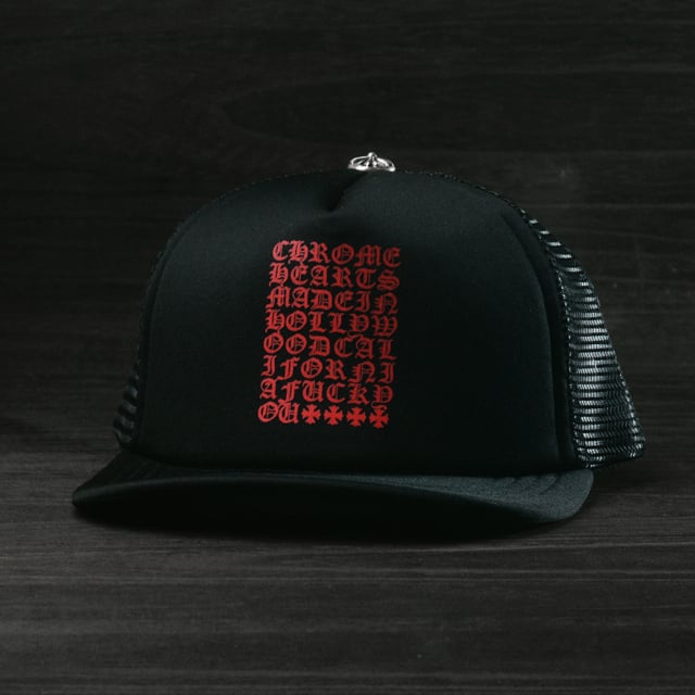 CHROME HEARTS クロムハーツ アパレル キャップ】トラッカーキャップ
