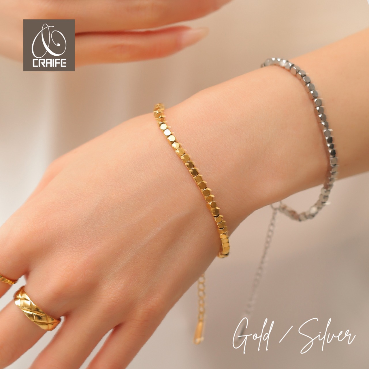 Bracelet -Gold/Silver-