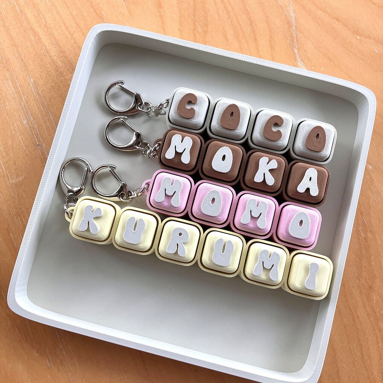 Made to order Name Clicker ～ お名前クリッカー ｜手触り小物 | deco