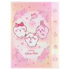 ダイカットクリアファイル5PちいかわSPサクラ(8819169)