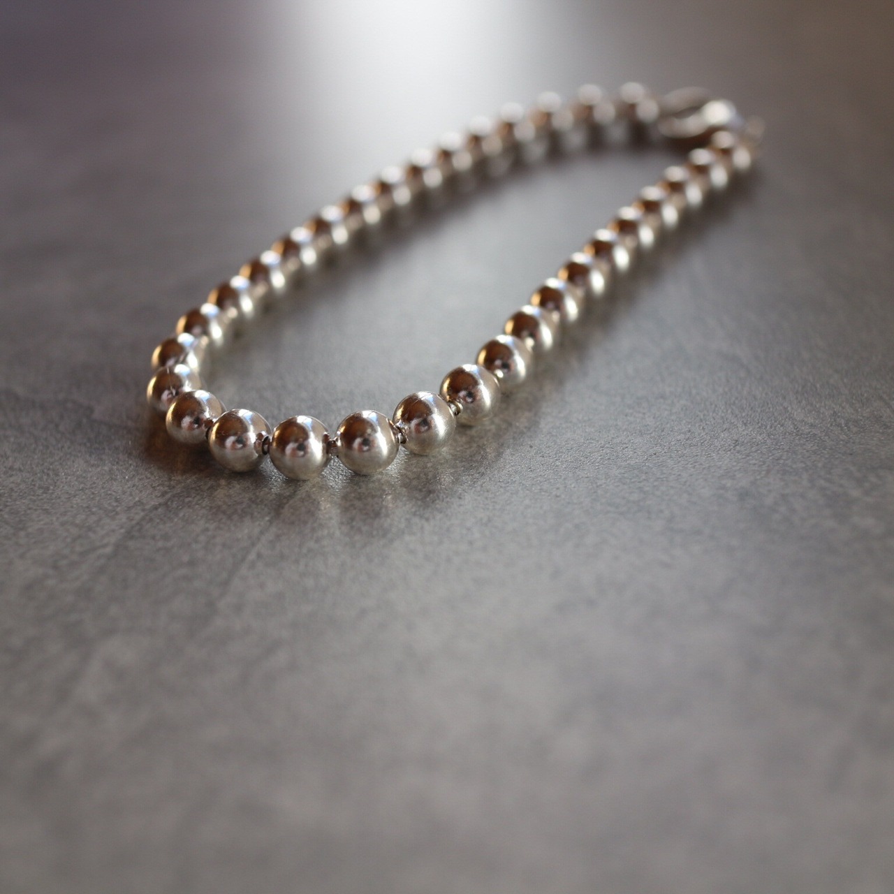 Ball chain bracelet