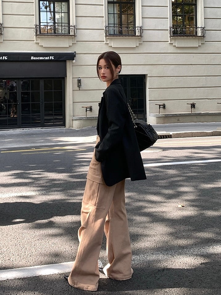 カーゴワイドパンツ