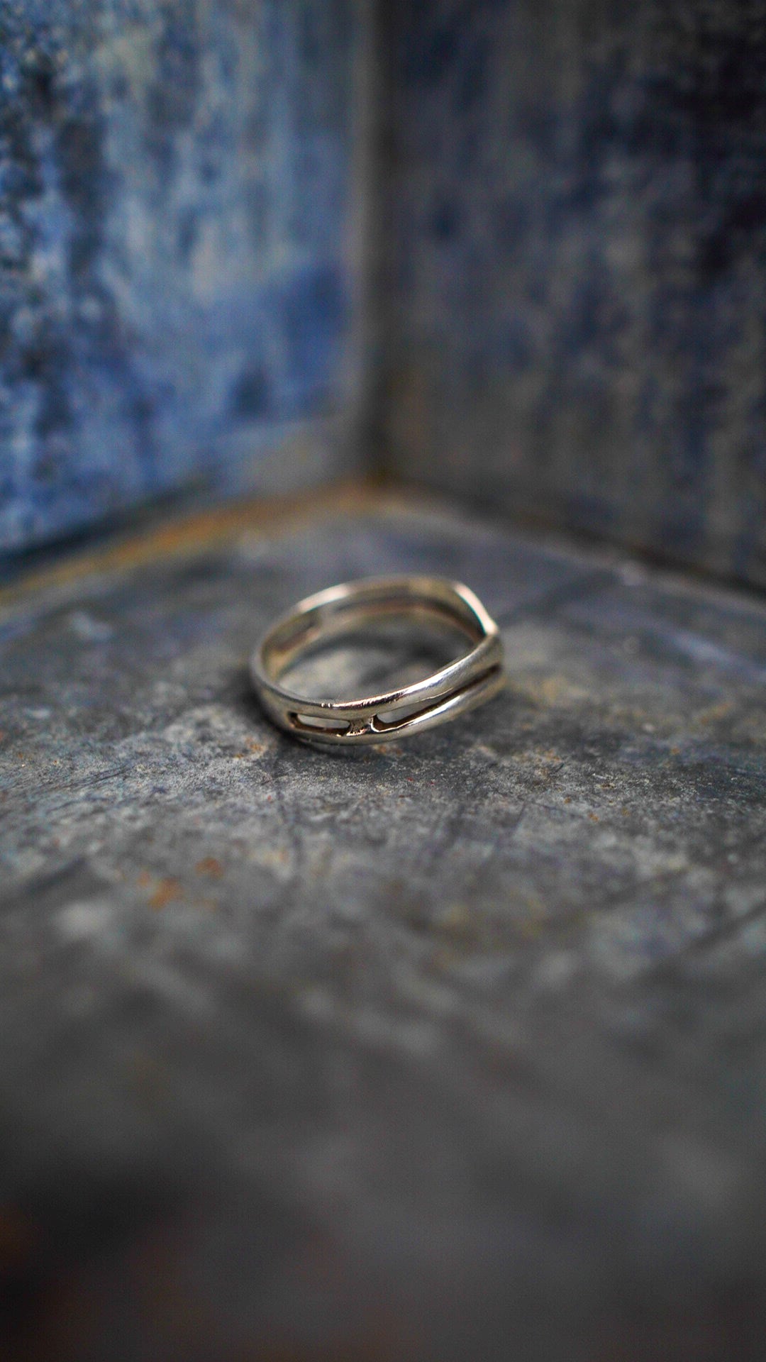 1988】U.K. VINTAGE シルバー ウィッシュボーン リング 《シルバー925