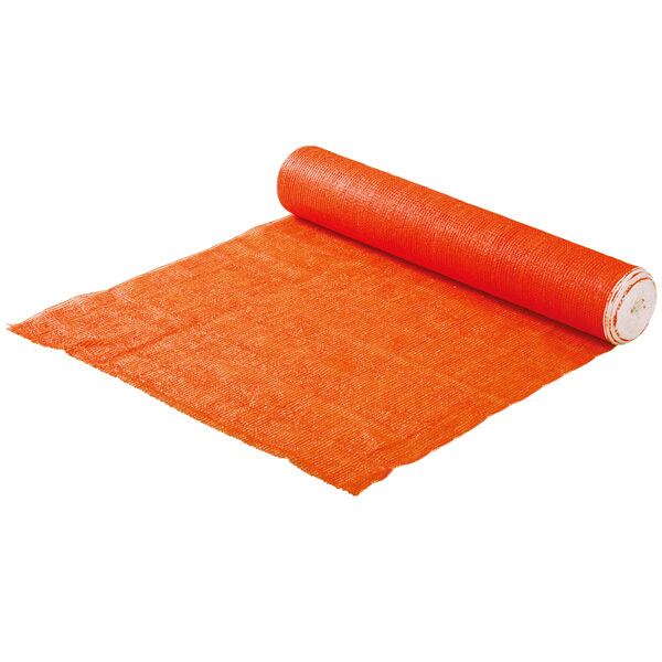 エコメッシュフェンス１巻（オレンジ色：幅１m×長５０m) AR-1290,AR1290 防風,防塵,防護仕切り,仮囲い,仮設歩道,進入路の区分け,単管パイプと細径パイプ使用可。メッシュフェンス養生シート。防雪・防風・防塵・防砂,防護柵,ネットフェンス (アラオ)