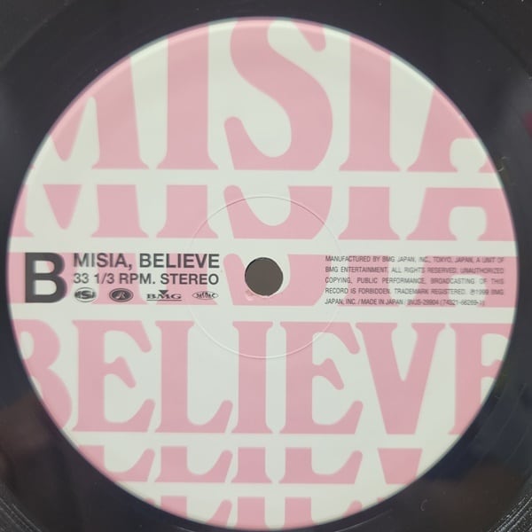 Misia / Believe [BVJS-29904] | MOKUME RECORDS