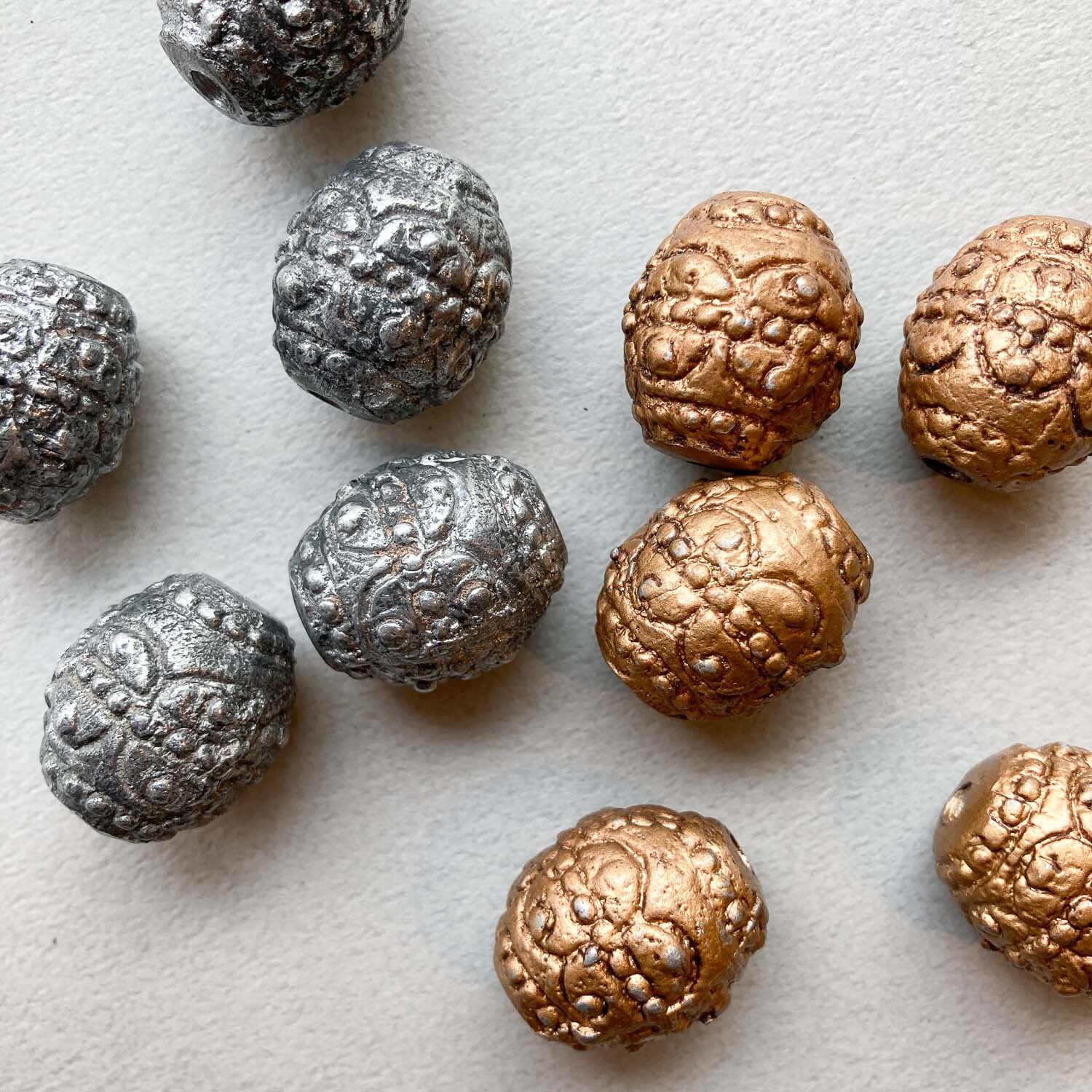 再入荷〉樽型ジュラルミンビーズ | Dua-アクセサリーパーツショップ