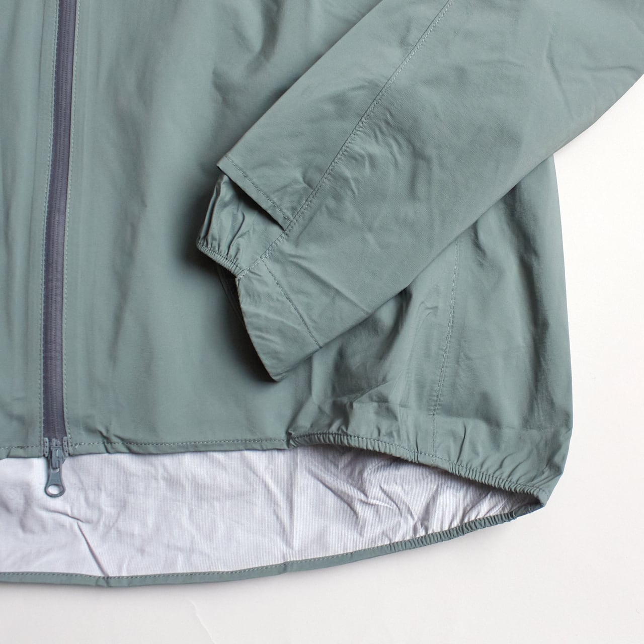 milestone（マイルストーン）UP-SWING Rain Hoody -Sage Green メンズ