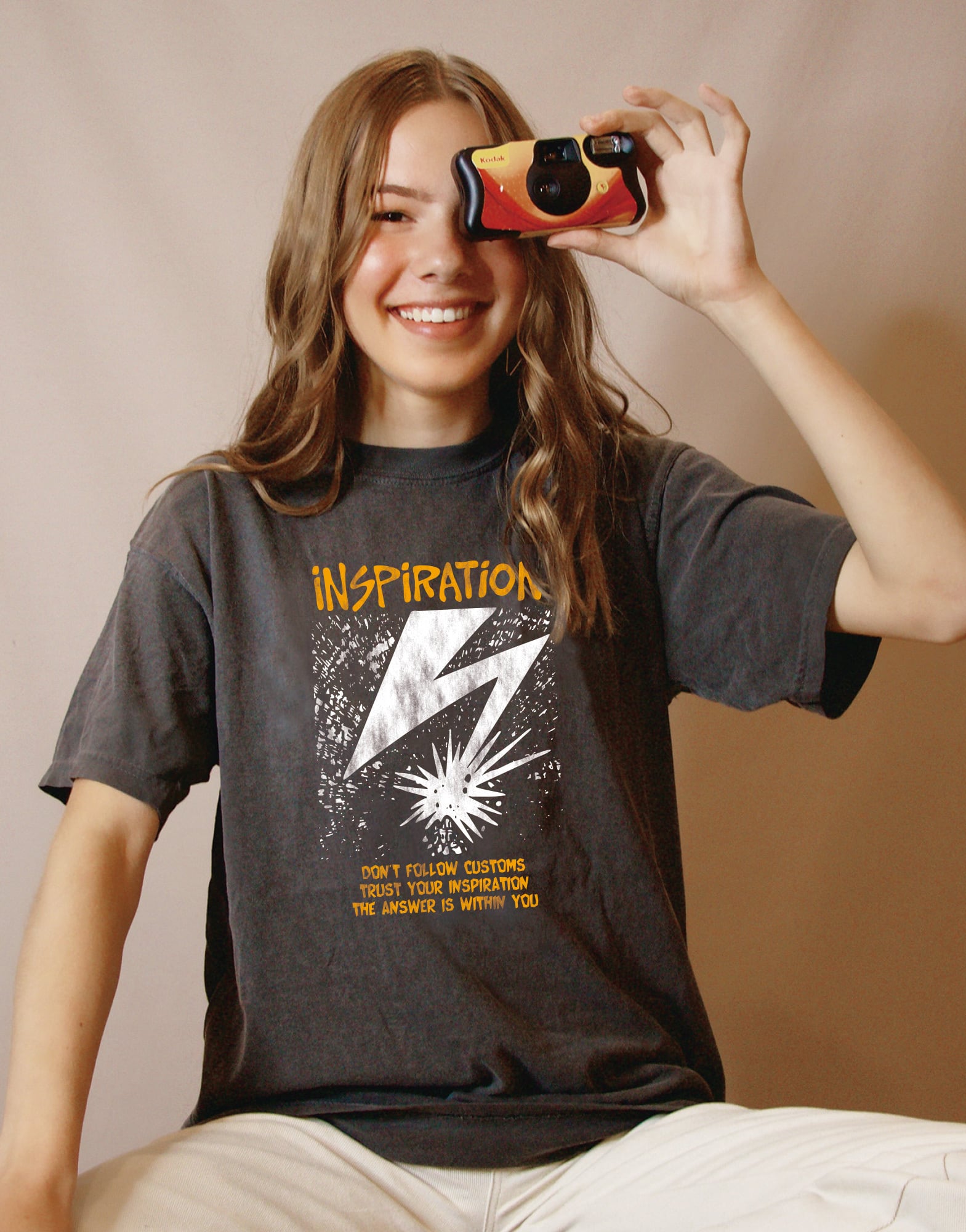 IN26207 INAZUMA 6.2oz Vintage Tee | 『Freetopia』