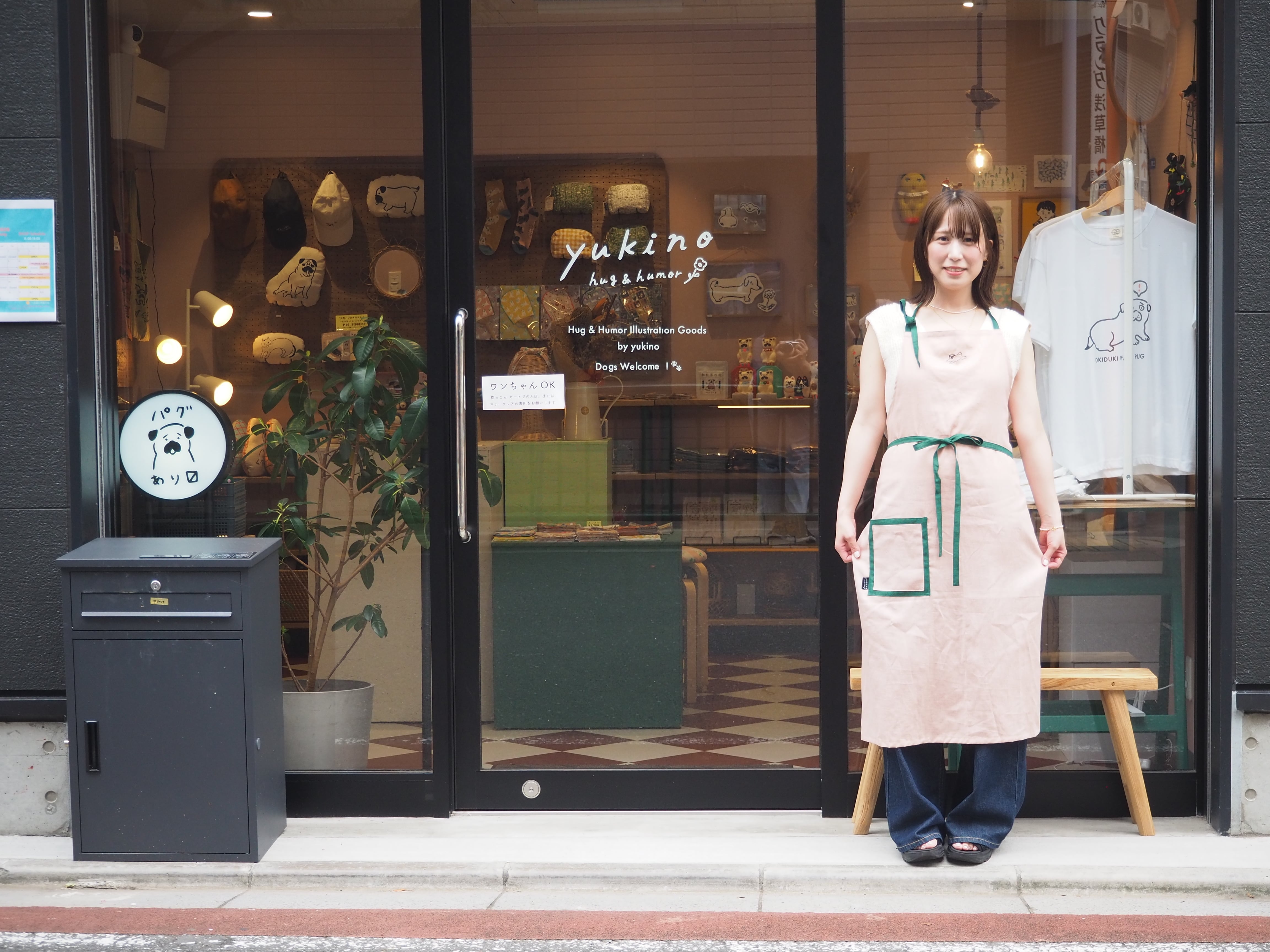 リネンエプロン