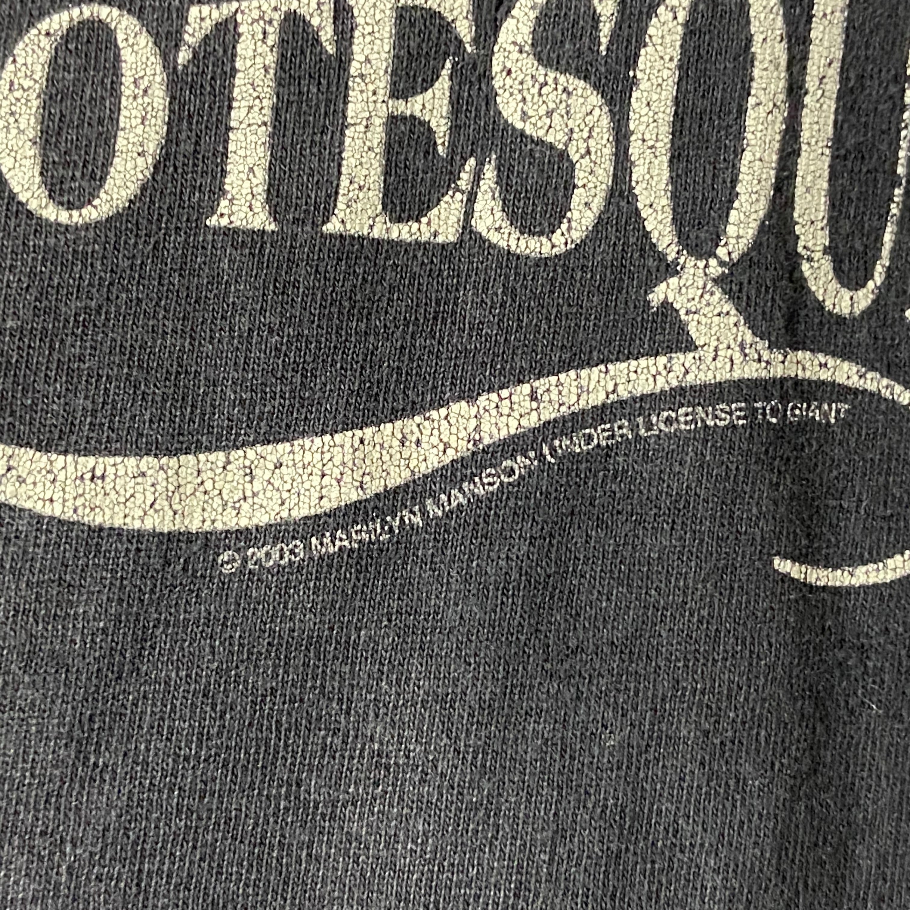 vintage 2003's MARILYN MANSON music tee 「the golden age of vintage 2003's MARILYN MANSON music tee 「the golden age of