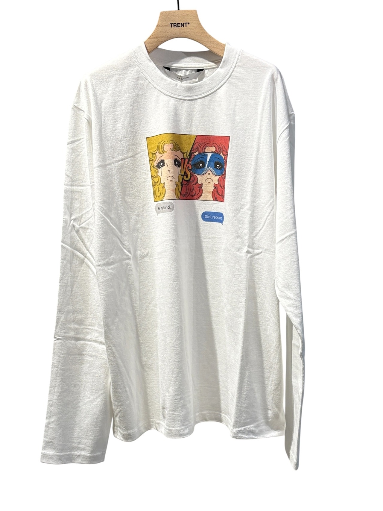 【26AW】push BUTTON プッシュボタン / Tシャツ / CRYING GIRL GRAPHIC T-SHIRT - 3