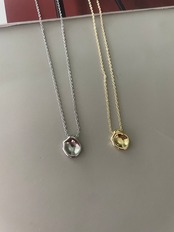 stamp necklace