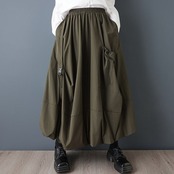 ドローコード ボリュームスカート  00353
