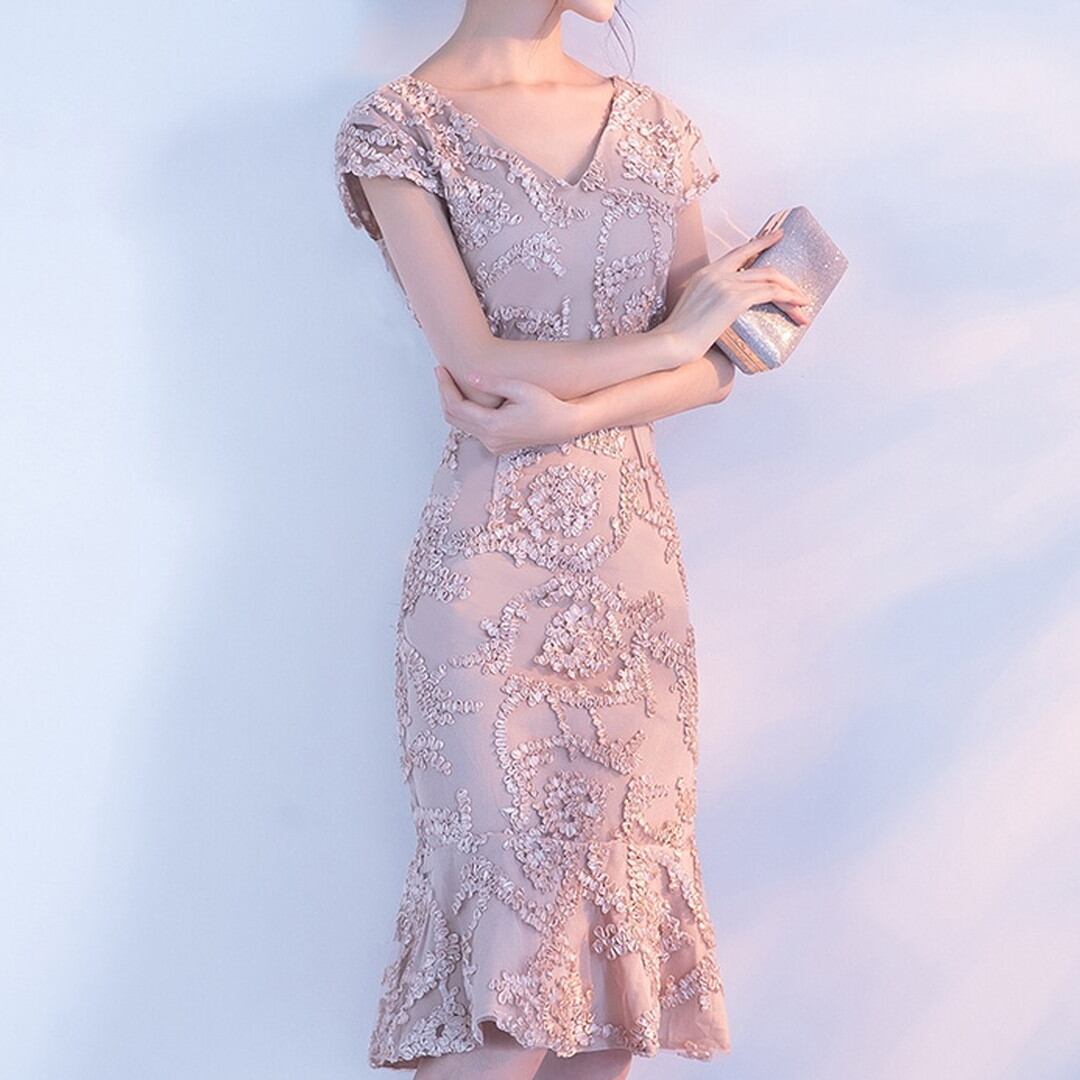 Sleeveless Light Luxury Dress(5color) V618