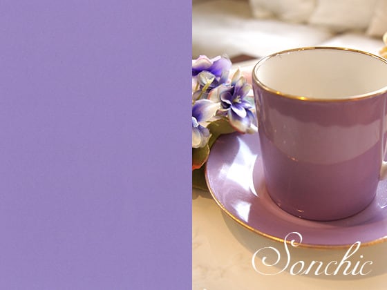 単色 モーヴパープル A3 （ポーセリンアート転写紙） | ポーセラーツ