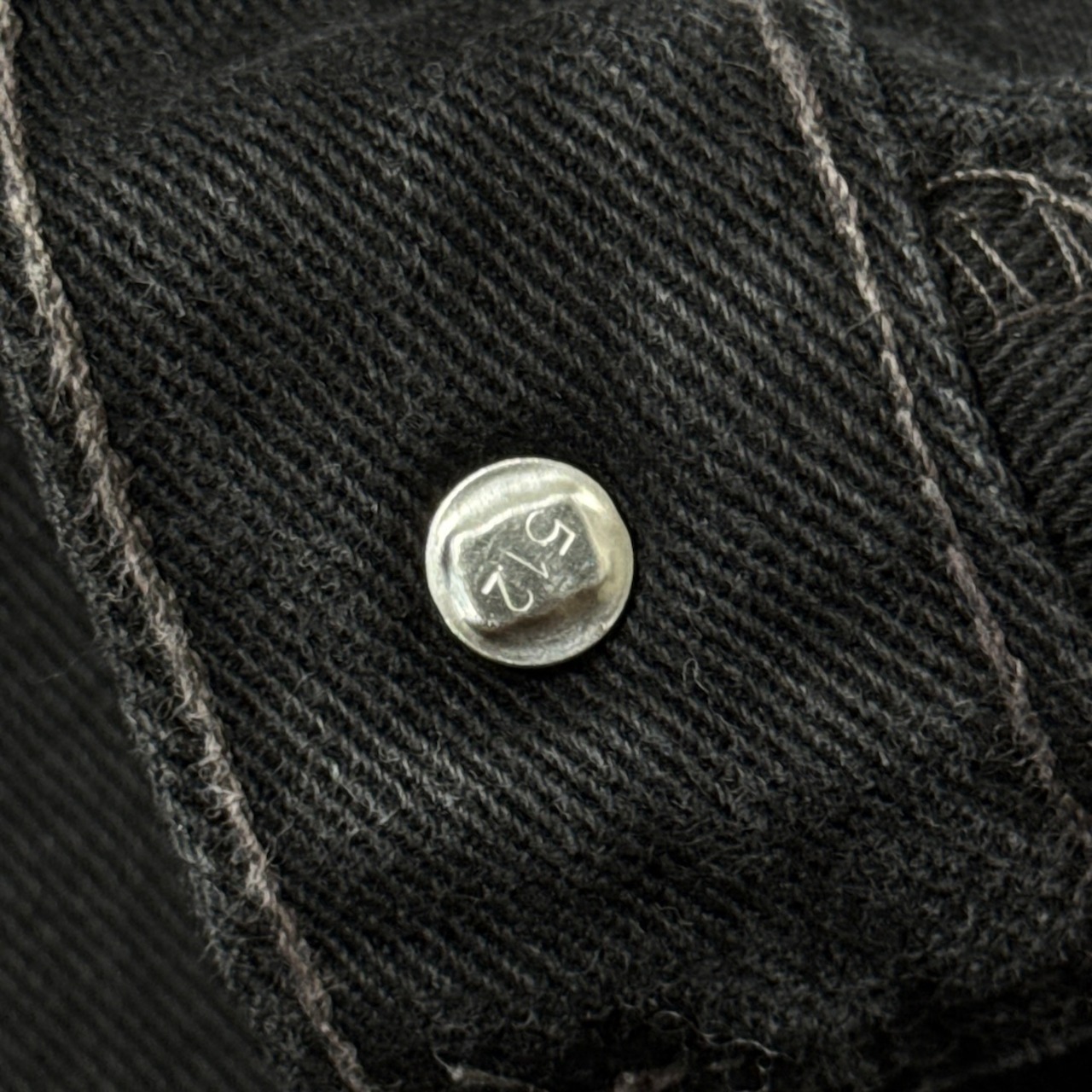 Levi's 550 black denim "made in USA" W36L31相当 古着 - 10