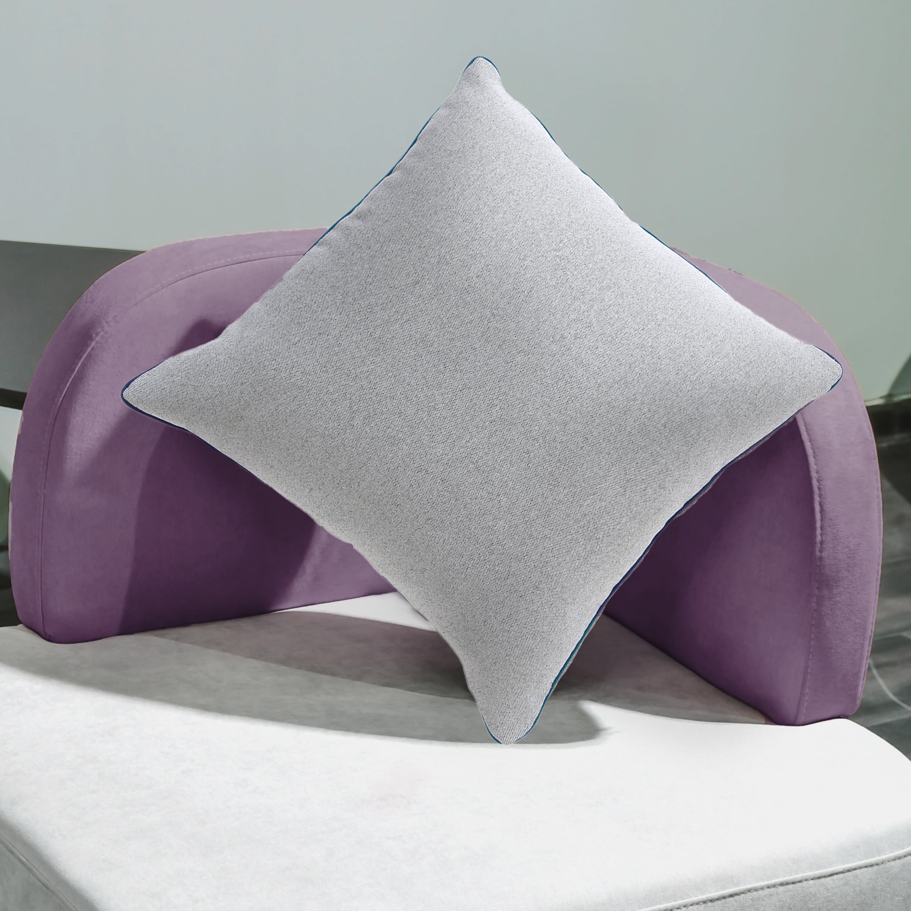 45cm用☆ circle ☆パイピングクッションカバー♪ パイピング クッション カバー 