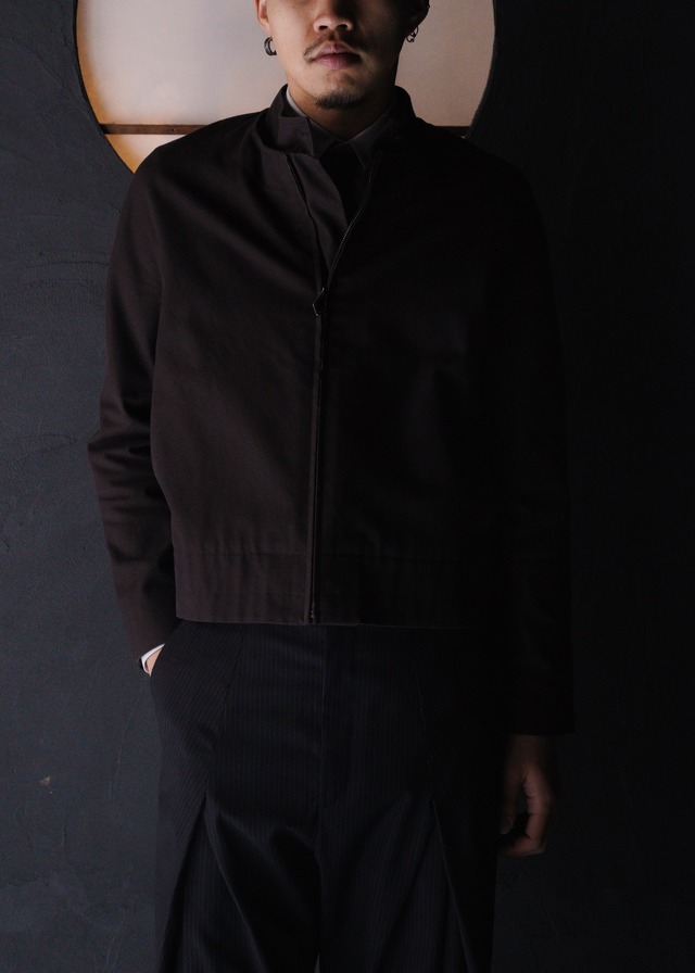 HERMÉS by Martin Margiela zip up cotton jacket