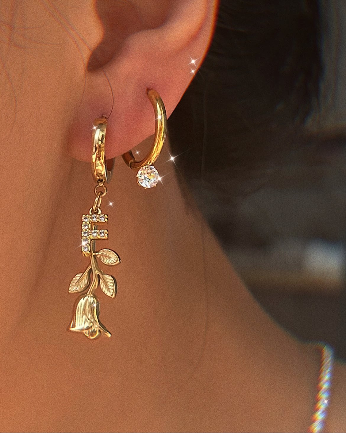 【専用】14kgf✴︎ブレスレット ピアス ペントップ ボディピアス 20G 18G 16G 軟骨 14金 14K トライアングルボール