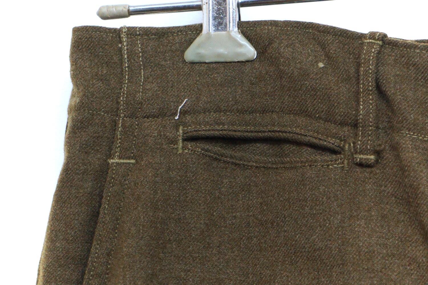 2184J U.S.ARMY ウール トラウザーズ パンツ 米軍 進駐軍 1950 2184J U.S.ARMY ウール トラウザーズ パンツ 米軍 進駐軍 1950