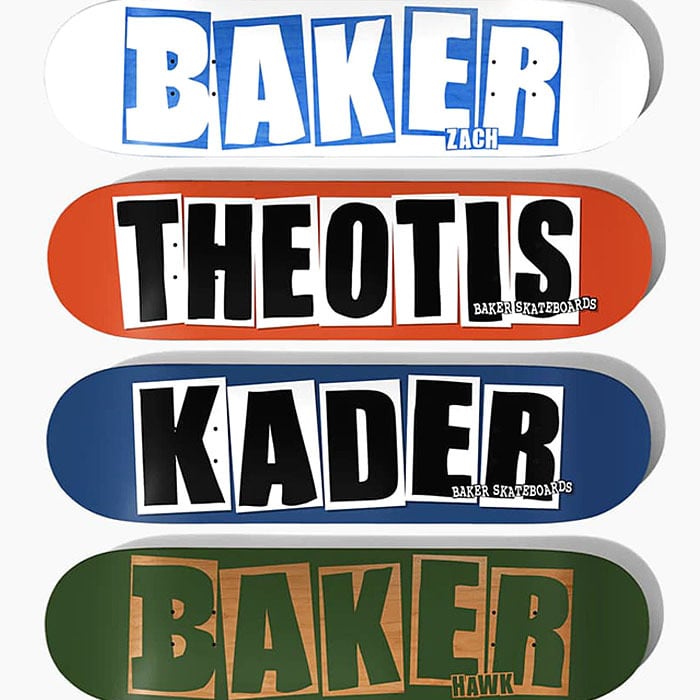 スケボー デッキ 8 8.25 8.5】BAKER SKATEBOARDS PRO DECK ベーカー