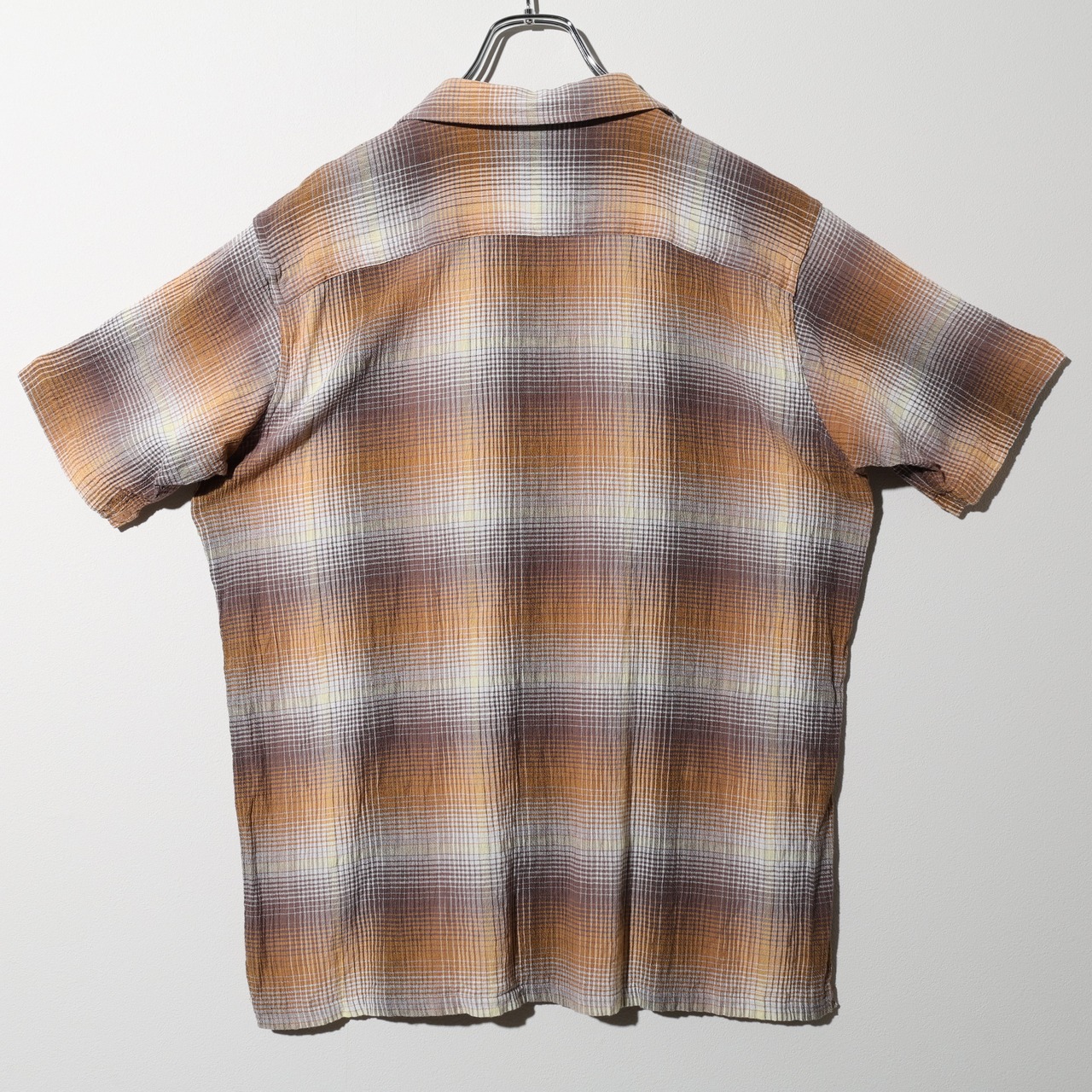 極美品 L 11年 オンブレ A/C Yarn Dye Shirt Patagonia ACシャツ ヤーンダイ パタゴニア