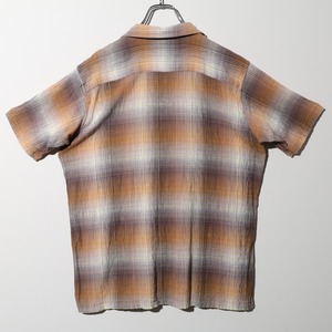 極美品 L 11年 オンブレ A/C Yarn Dye Shirt Patagonia ACシャツ ヤーンダイ パタゴニア