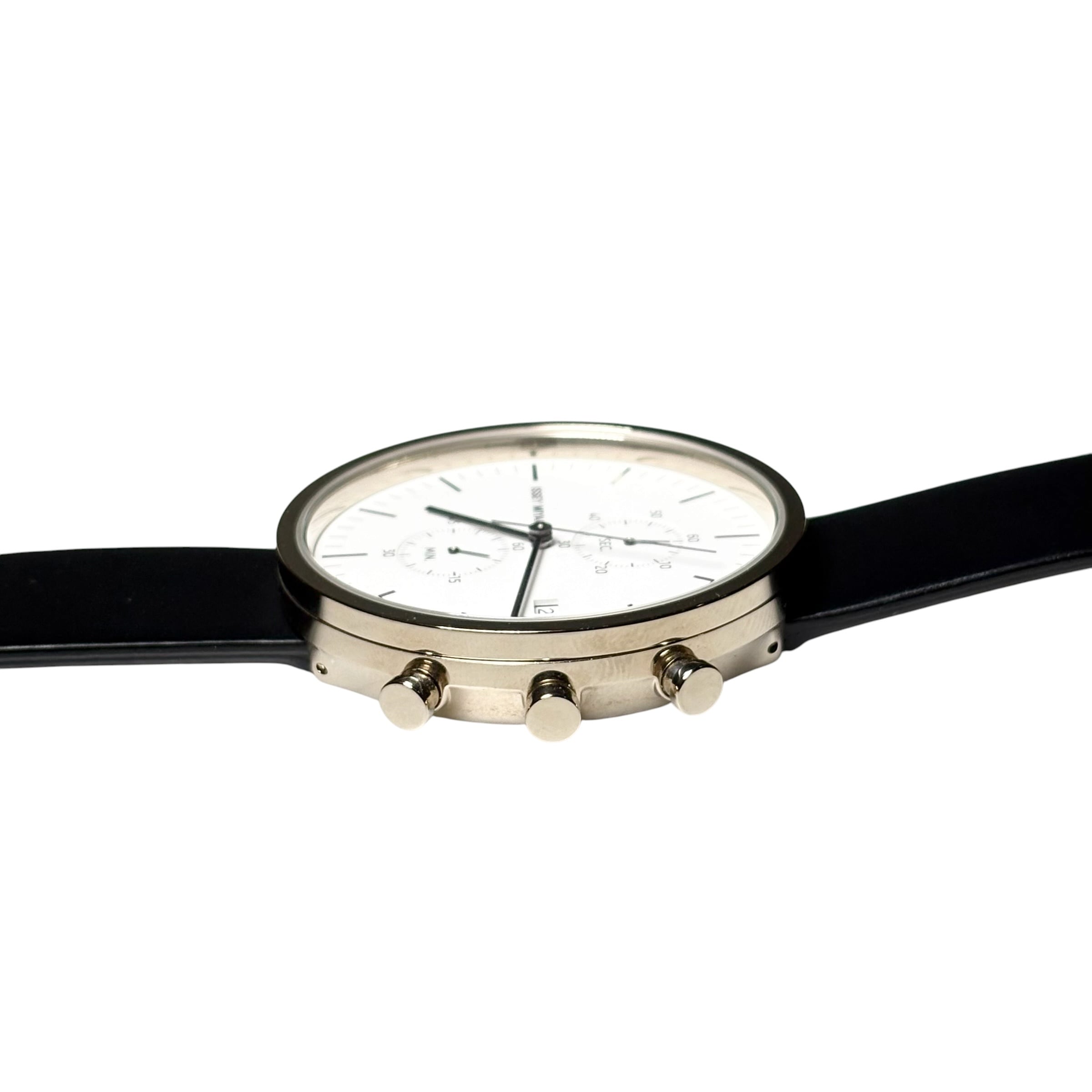ISSEY MIYAKE quartz chronograph watch “ELLIPSE” | NOIR ONLINE