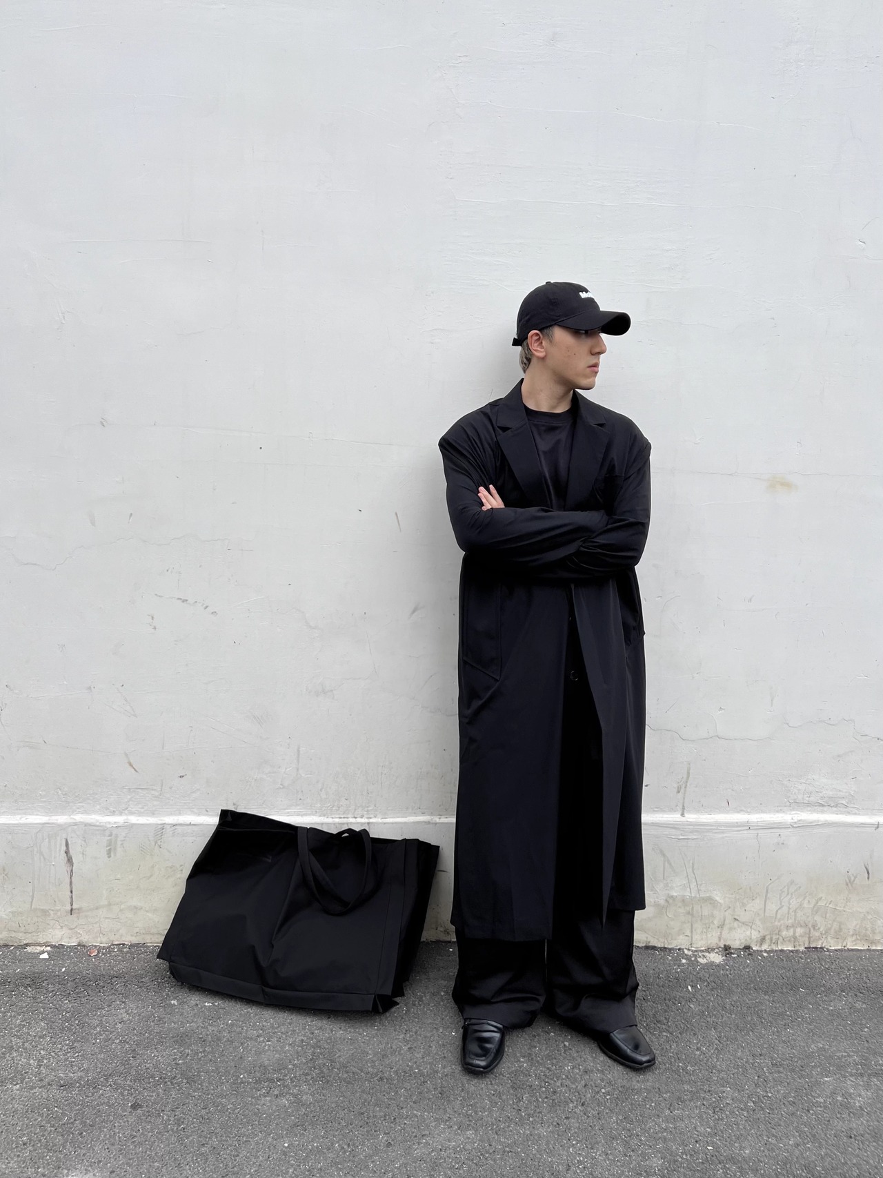 NFAI. Dual Form Shoulder Trench Coat