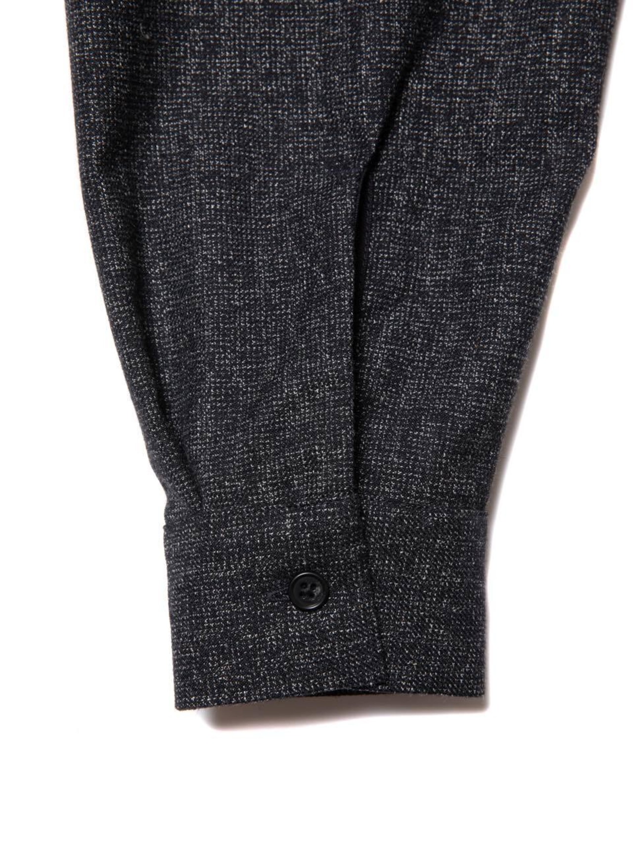 Melange Wool Work Shirt -Melange-