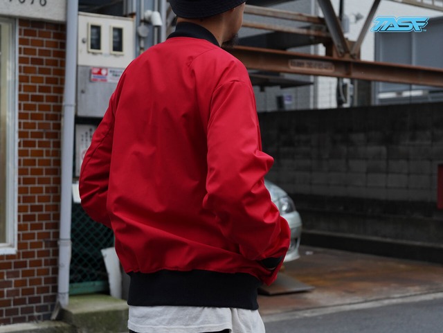 50%OFF!!　TASF  /   MA-1系 ブルゾン  /  Red