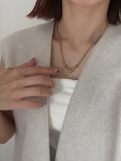 メッセージハートネックレス