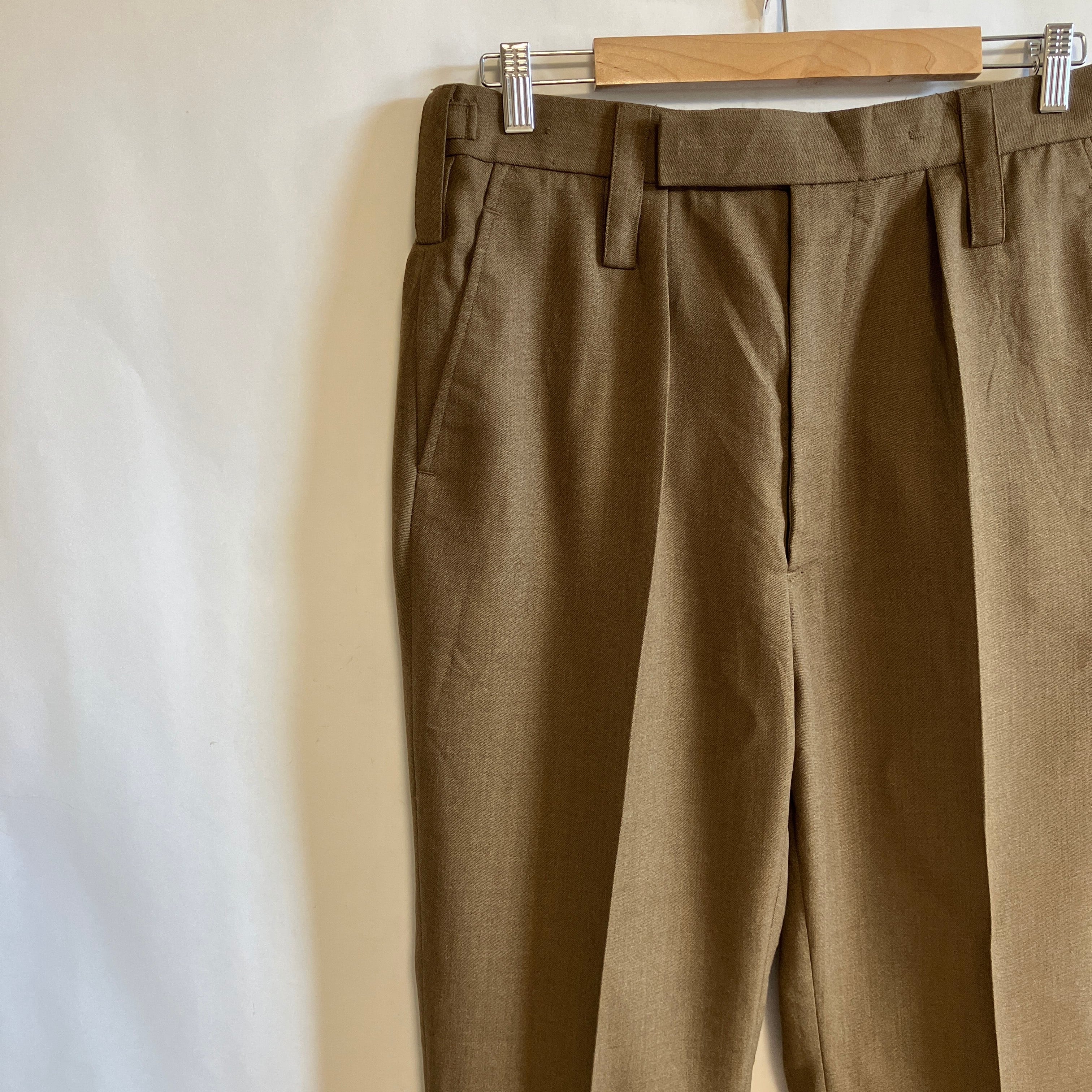 ヴィンテージ イギリス軍 ドレスパンツ スラックス no2 dress pants ...