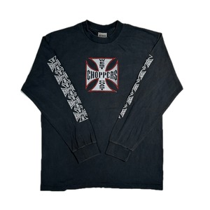13561 WESTCOAST CHOPPERS ロゴ 長袖Tシャツ L