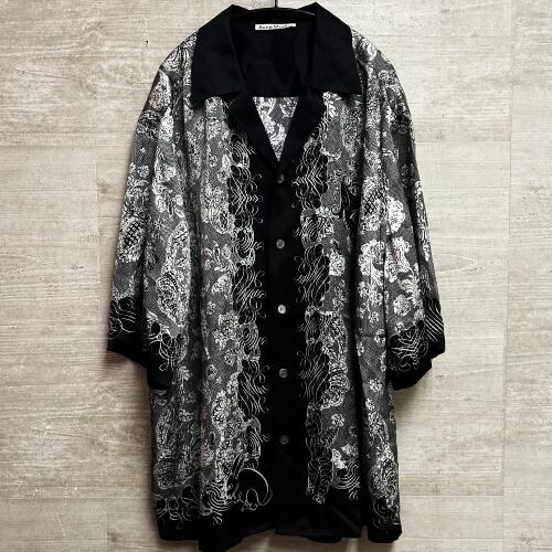Acne Studios アクネストゥディオズ 24SS Print button-up shirt 