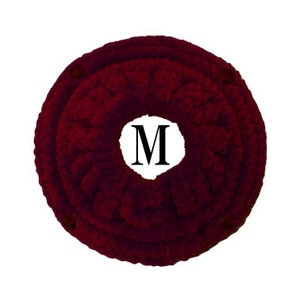 エステバスボール【Mサイズ専用】ふわリング（ワインレッド）　 [M size] fluffy ring  [wine color]