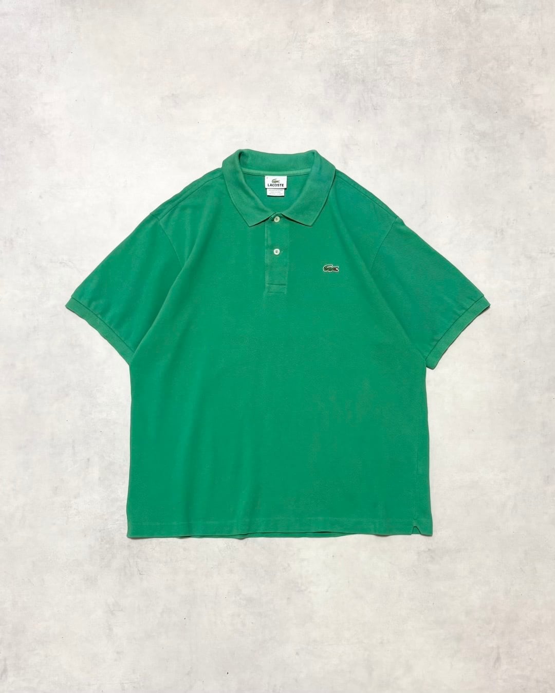 【Used】“LACOSTE” Polo Shirt Green