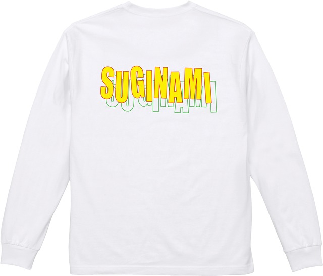 SUGINAMI HIP HOUSE　L/S Tee　White