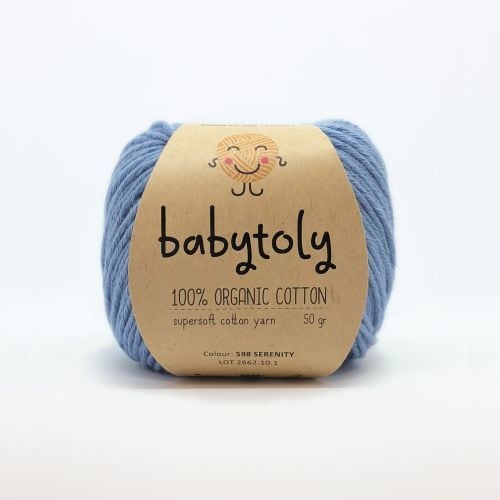 babytoly / Organic Cotton Yarn / SERENITY