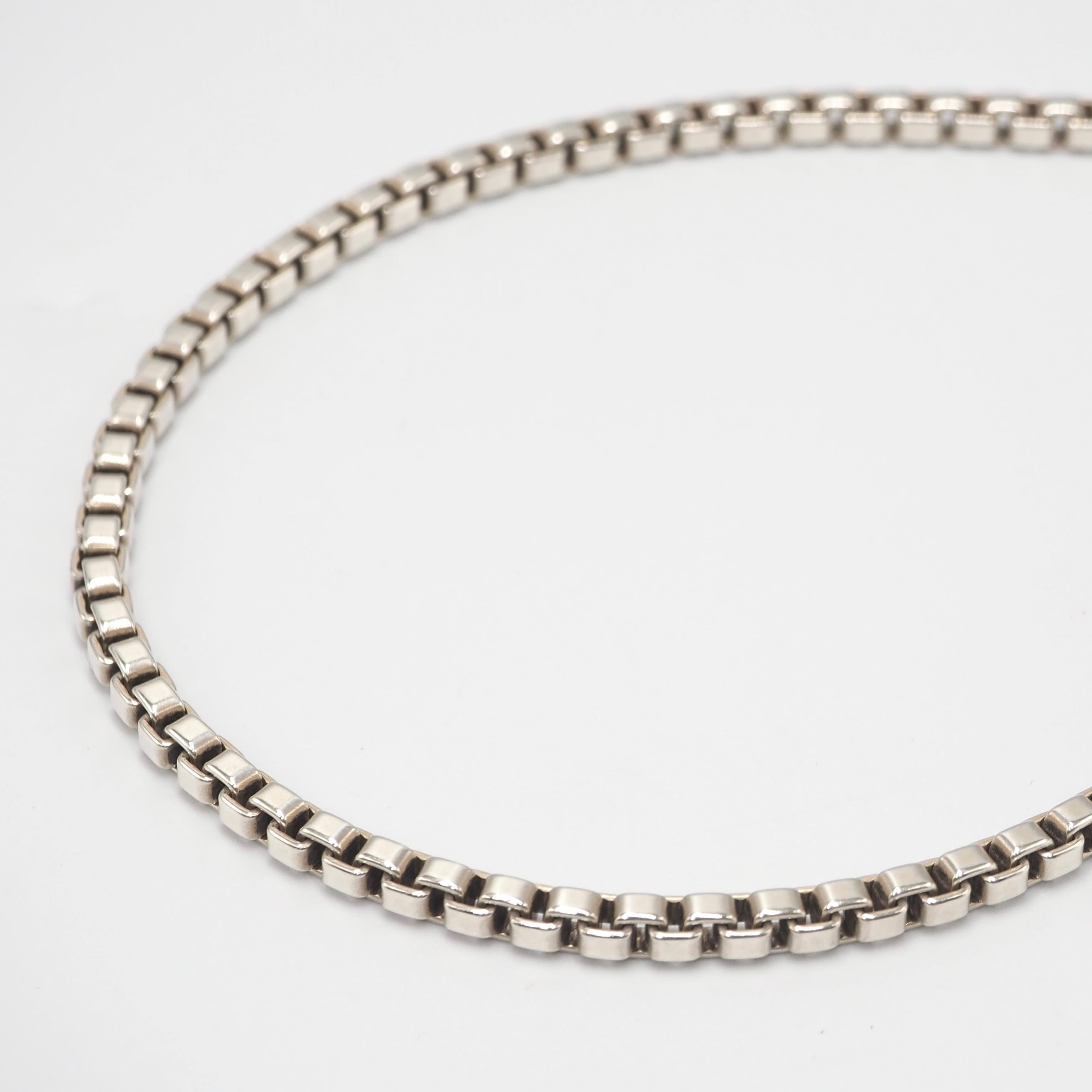 3/4掲載 Tiffany&Co. ベネチアン ネックレス シルバー925 ティファニー