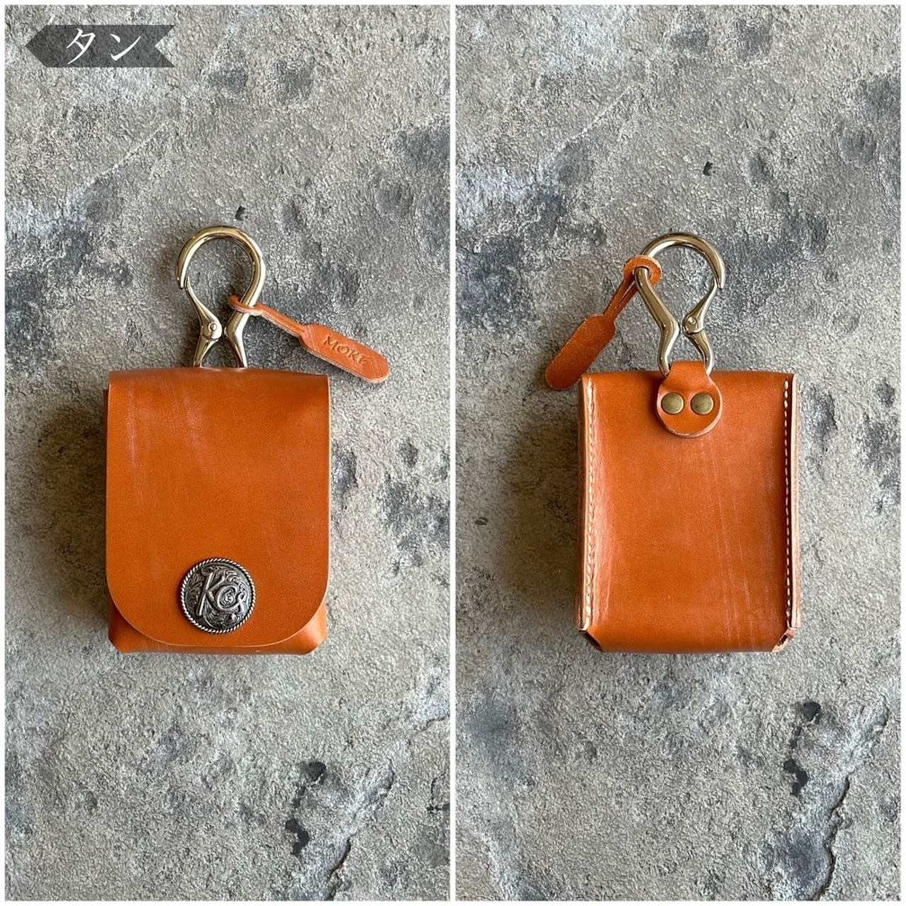 ポーチ MOKE ブライドルレザー