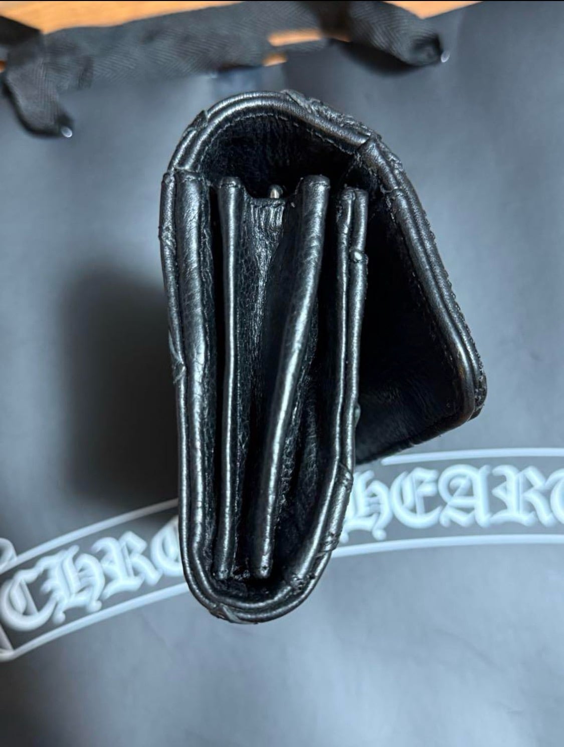 CHROME HEARTS クロムハーツ ジュディ JUDY クロスパッチ 長財布