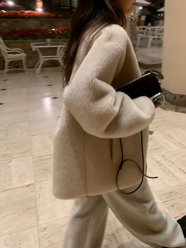 (予約) fl lanel / Shearling mustang 1color