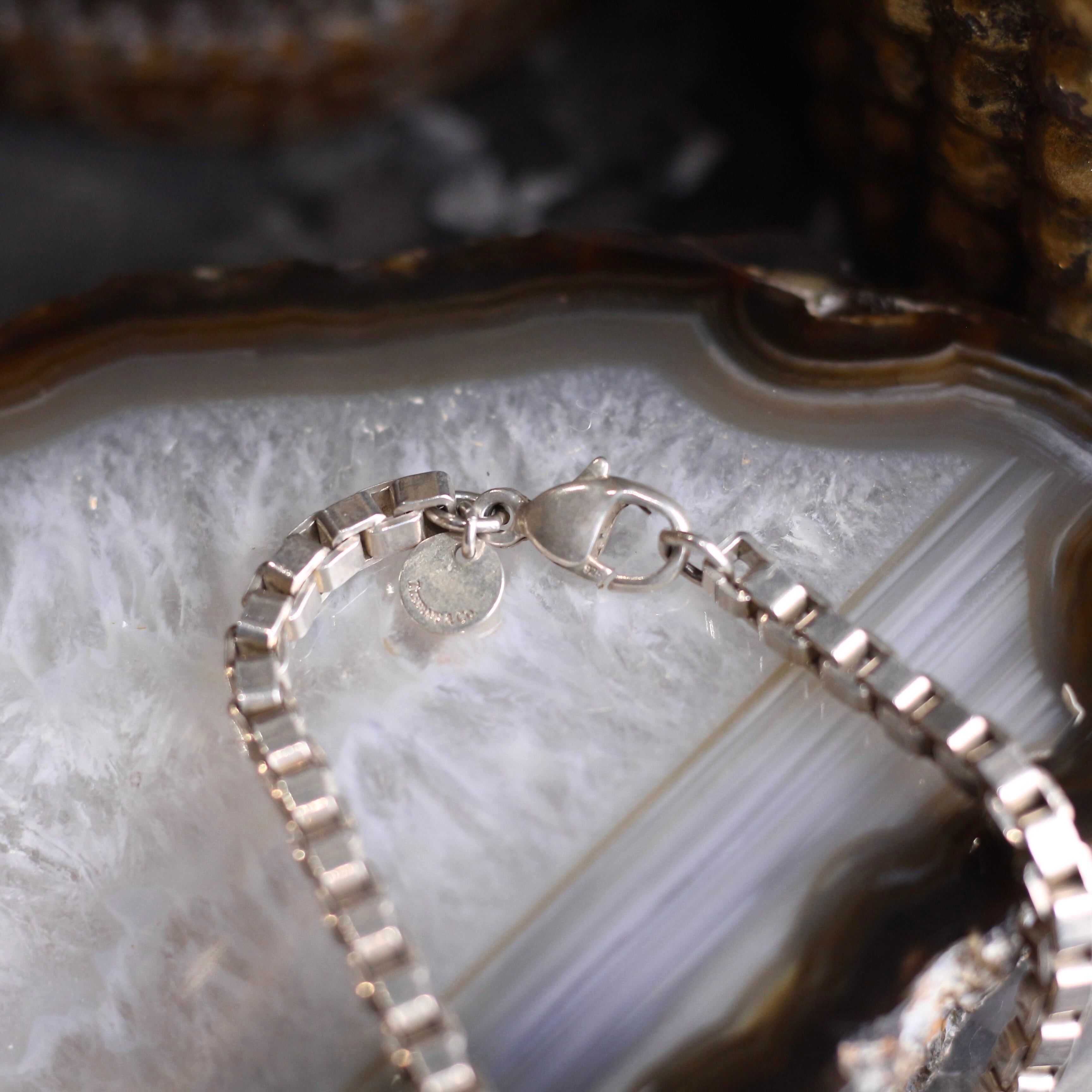 TIFFANY&Co VENETIAN LINK SILVER CHAIN BRACELET/ティファニー